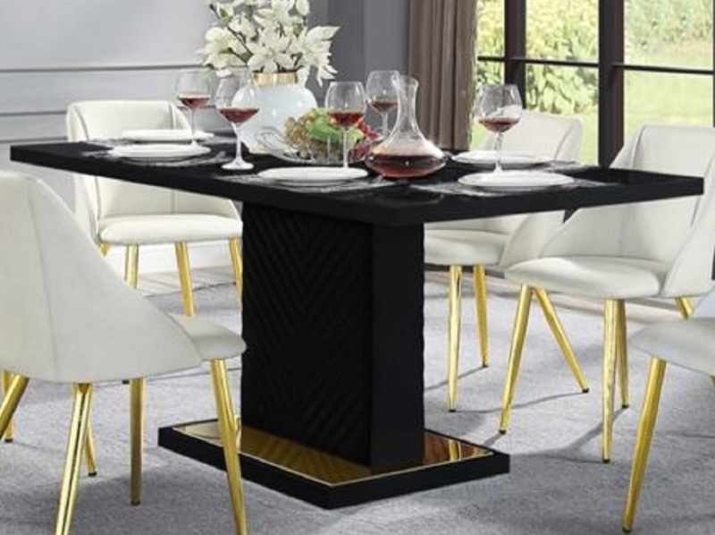Picture of Dining Table with Pedestal Base