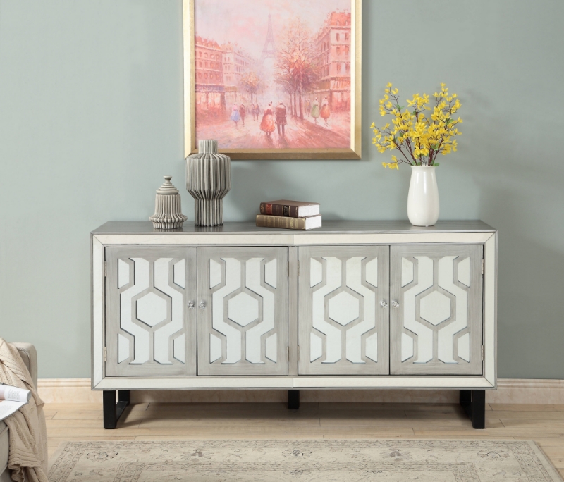 Picture of Four Door Media Credenza