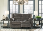Picture of Fabric Reclining Sofa, Loveseat and Recliner in Grey
