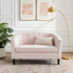 Picture of Tufted  Velvet Loveseat