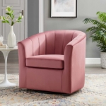 Picture of Velvet Swivel Chair