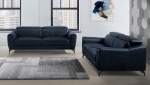 Picture of Genuine Leather Sofa and Loveseat