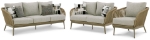 Picture of Sofa and Loveseat with Lounge Chairs and more outdoor collections