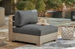 Picture of Outdoor Sectional, Chair and Ottoman