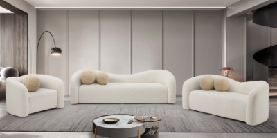 Show details for Fabric Sofa, Loveseat and Chair Picture of Fabric Sofa, Loveseat and Chair