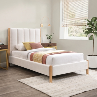 Show details for 39",  44" and 54" Fabric Bed Picture of 39",  44" and 54" Fabric Bed