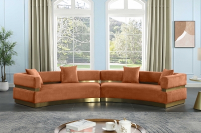 Show details for Velvet Sectional Picture of Velvet Sectional