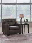 Picture of Genuine Leather Sofa , Loveseat, Chair and  Ottoman