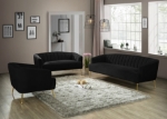 Picture of Velvet Loveseat, Sofa and Chair