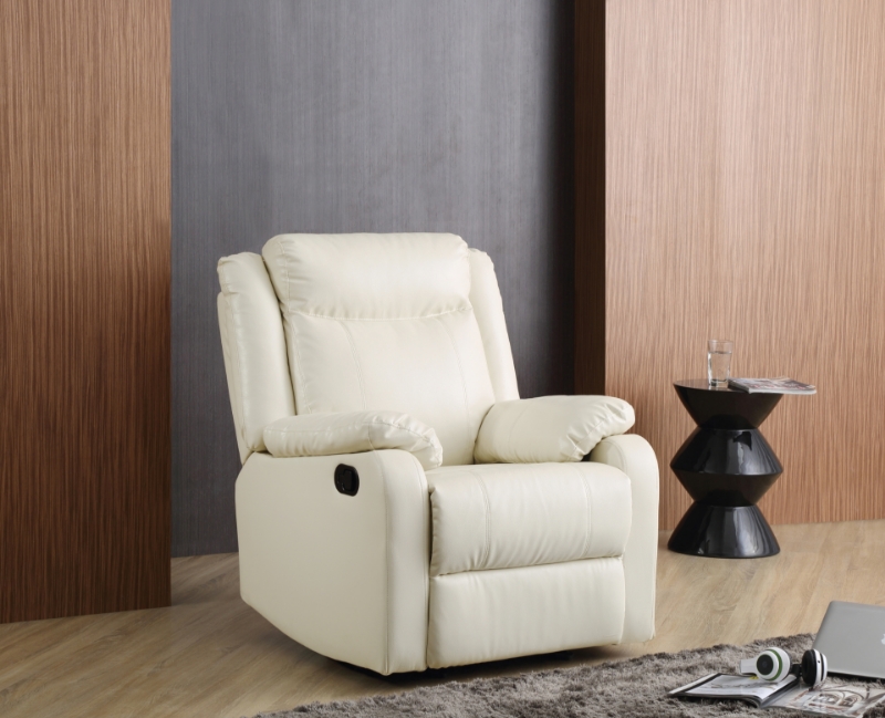 Picture of Leather Rocker Recliner