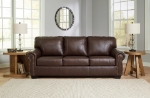 Picture of Genuine Leather Sofa, Loveseat and Recliner