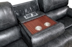 Picture of Leather Reclining Sectional