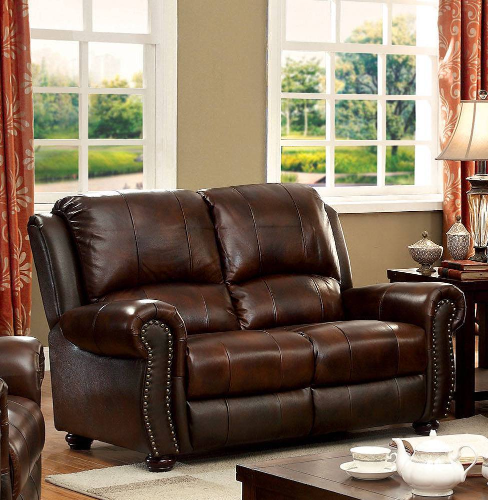Lounge Around. Genuine Leather Sofa, Loveseat and Chair