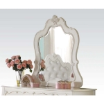 Picture of Wood 6 Drawer Dresser and Mirror
