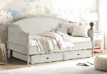 Picture of Antique White Finish Wood Day Bed