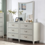 Picture of Grey Dresser and Mirror