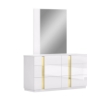 Show details for Dresser and Mirror Picture of Dresser and Mirror