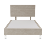 Picture of Upholstered bed with Miami Headboard