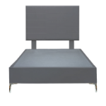Picture of Upholstered bed with Miami Headboard