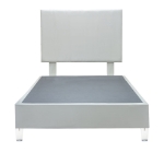 Picture of Flat Miami Headboard and Regular Base Custom Bed