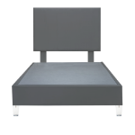 Picture of Flat Miami Headboard and Regular Base Custom Bed