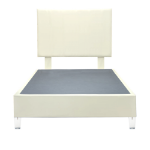 Picture of Flat Miami Headboard and Regular Base Custom Bed