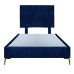 Picture of Upholstered bed with Signature Headboard