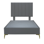 Picture of Upholstered bed with Signature Headboard