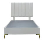 Picture of Upholstered bed with Signature Headboard