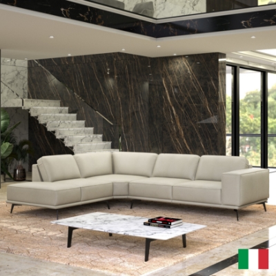Show details for Genuine Leather Left Sectional Picture of Genuine Leather Left Sectional