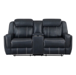 Picture of Leather Recliner Sofa, Loveseat and Chair