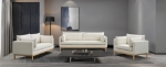 Picture of Linen Textured Fabric Loveseat, Sofa and Chair