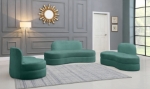 Picture of Velvet Loveseat, Sofa and Chair