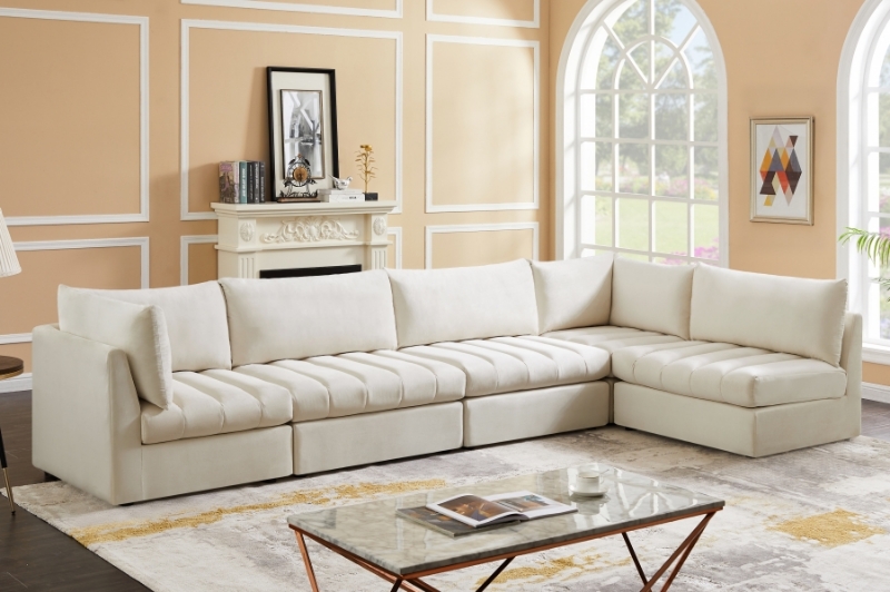 Picture of Modular Velvet Sofa, Chair and Sectionals