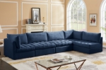 Picture of Modular Velvet Sofa, Chair and Sectionals