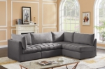 Picture of Modular Velvet Sofa, Chair and Sectionals