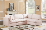 Picture of Modular Velvet Sofa, Chair and Sectionals