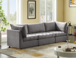 Picture of Modular Velvet Sofa, Chair and Sectionals