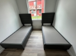 Picture of Upholstered bed with Miami Headboard