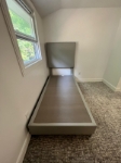 Picture of Flat Miami Headboard and Regular Base Custom Bed