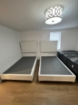 Picture of Flat Miami Headboard and Regular Base Custom Bed