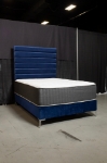 Picture of Upholstered bed with Miami Headboard