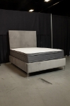 Picture of Flat Miami Headboard and Regular Base Custom Bed