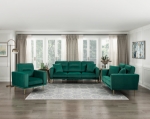 Picture of Velvet Sofa, Loveseat and Chair