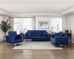 Picture of Velvet Sofa, Loveseat and Chair