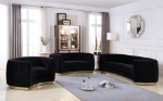 Picture of VELVET SOFA, LOVESEAT AND CHAIR