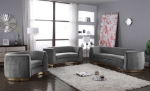 Picture of VELVET SOFA, LOVESEAT AND CHAIR