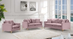 Picture of VELVET SOFA, LOVESEAT AND CHAIR