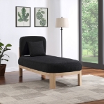 Picture of Boucle Fabric Chaise / Bench