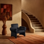 Picture of Velvet Accent Chair